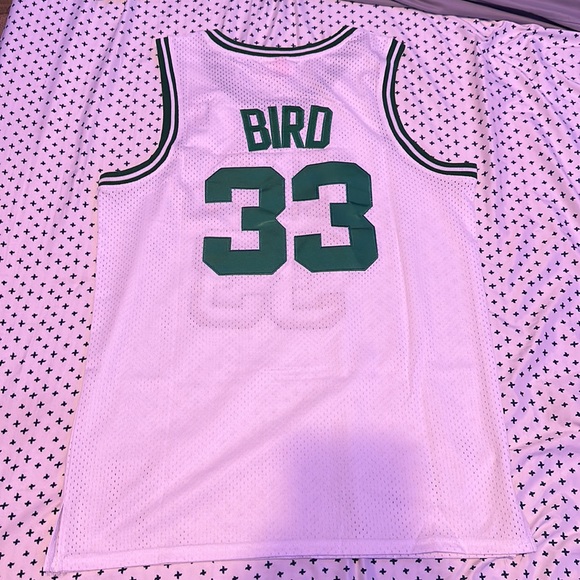 Throwback Celtics Authentic Larry Bird Jersey - Picture 2 of 3